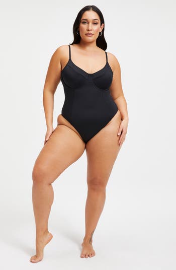 Graphic Trim One-Piece Swimsuit - Ready-to-Wear 1AB76U