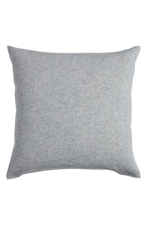 Nordstrom Cashmere Accent Pillow In Grey Dove Heather