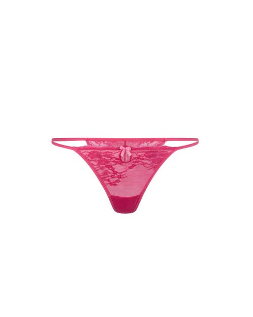 Adore Me Margeaux G-string Panties In Dark Pink