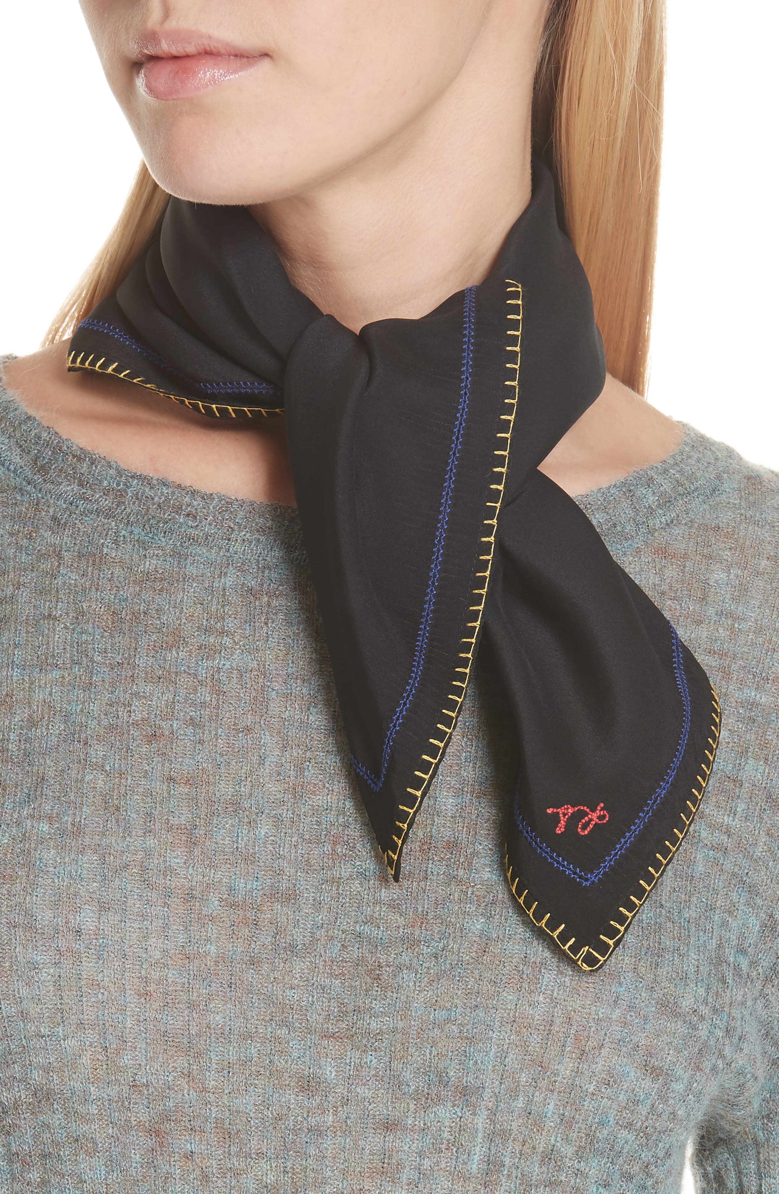 rag and bone silk scarf