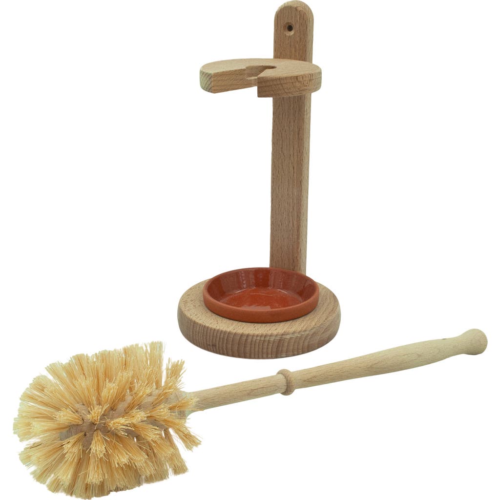 Redecker Toilet Brush & Stand In Multi