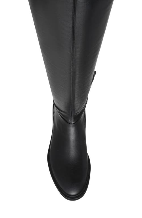 Shop Steve Madden Larz Over The Knee Boot In Black