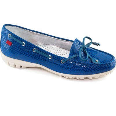Marc Joseph New York Cypress Golf Loafer- Blue