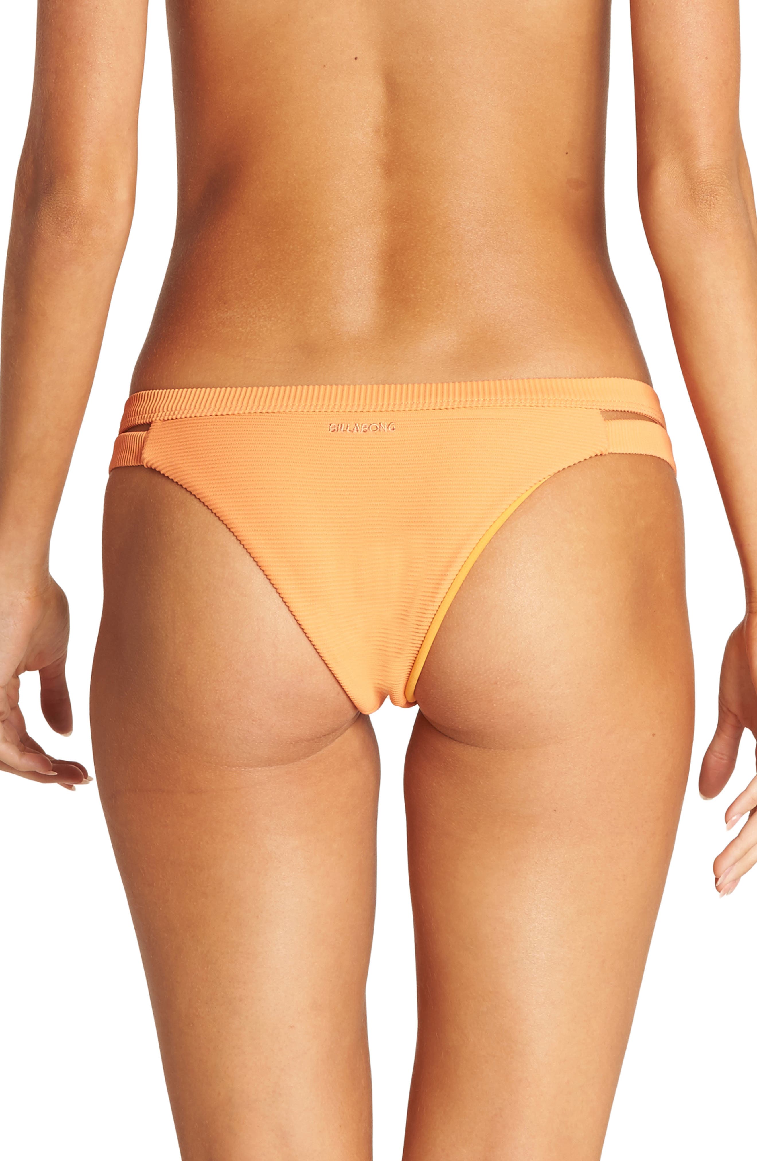Billabong Tanlines Isla Bikini Bottoms, Orange