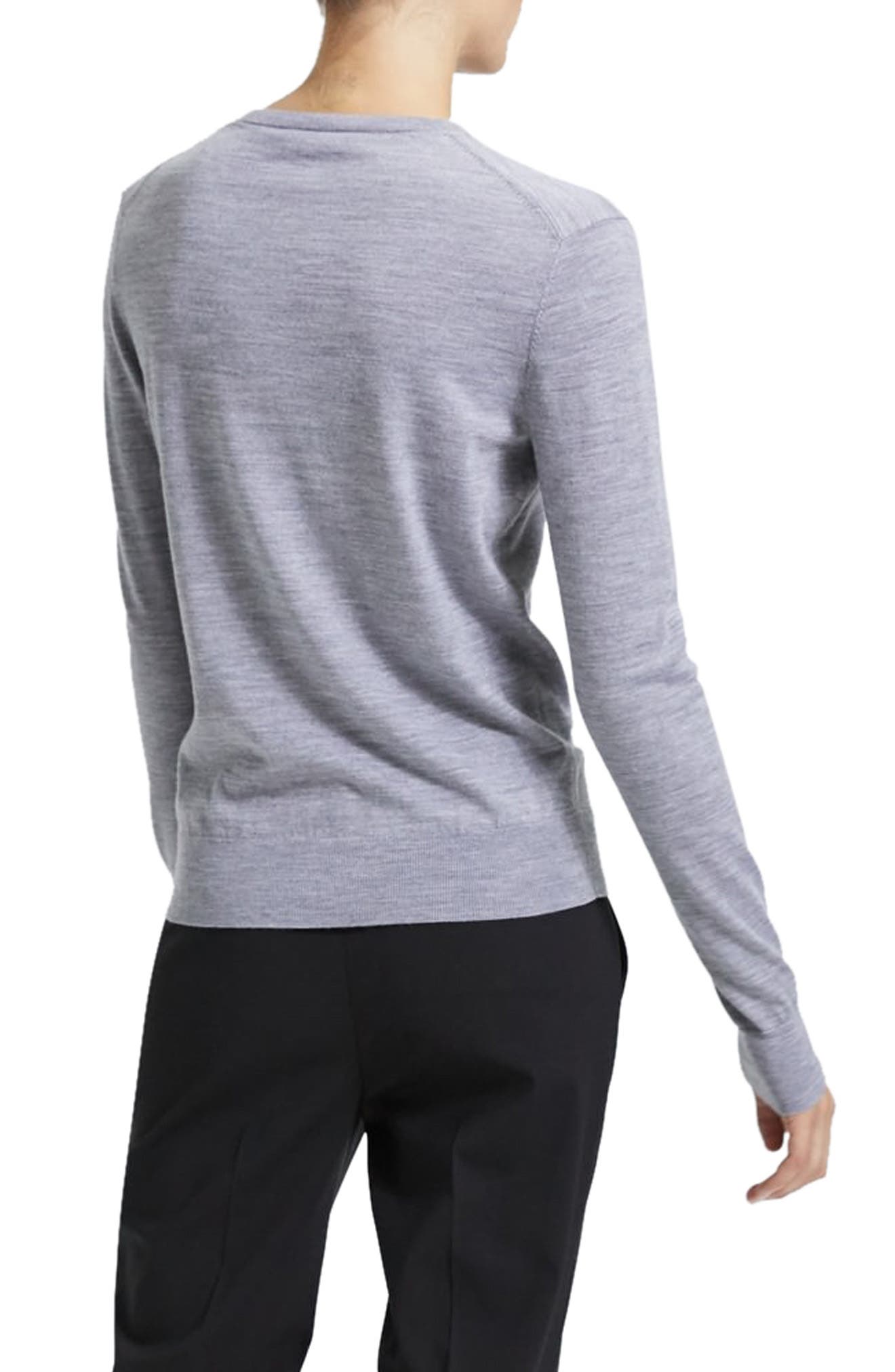 Theory Regal Wool Crewneck Sweater 