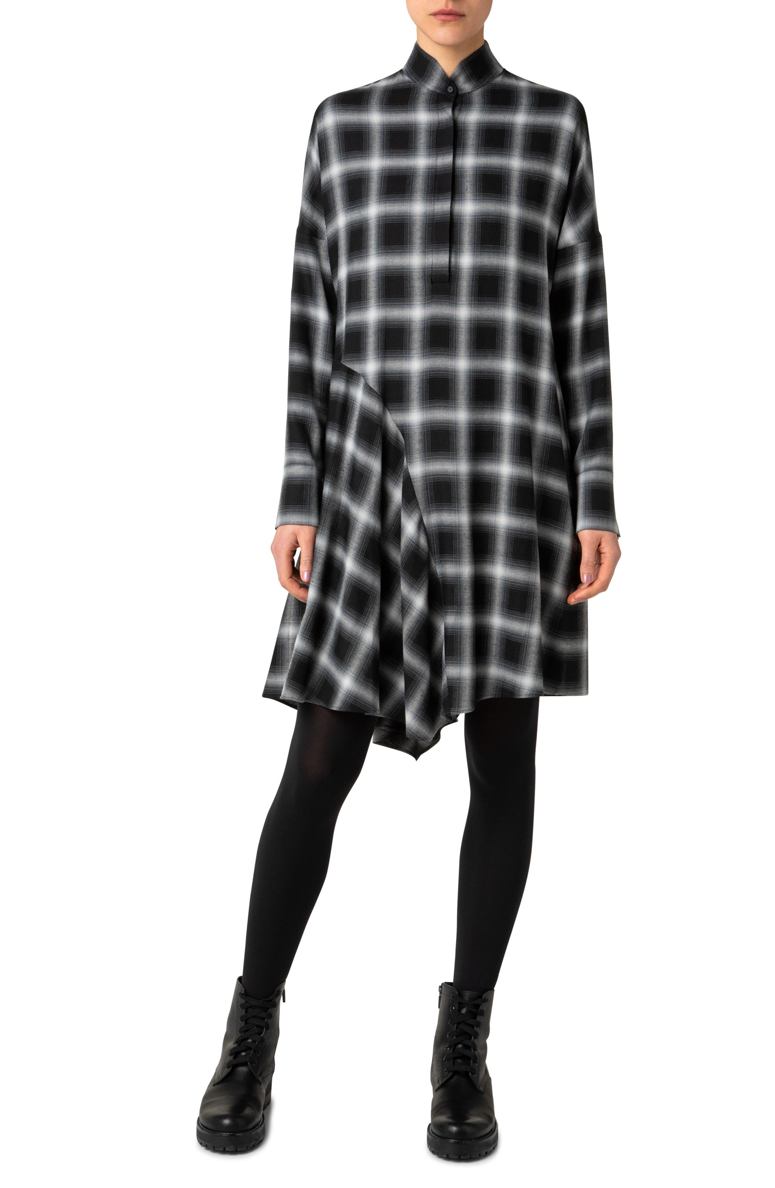 plaid dress nordstrom