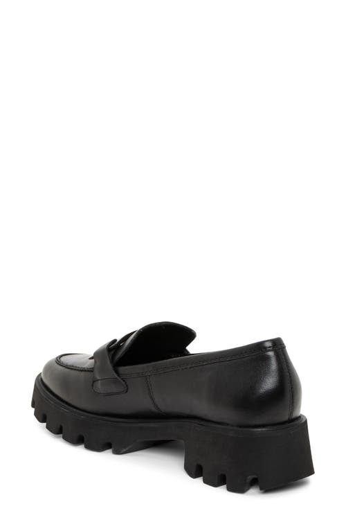 Ara Oleander Platform Loafer In Black