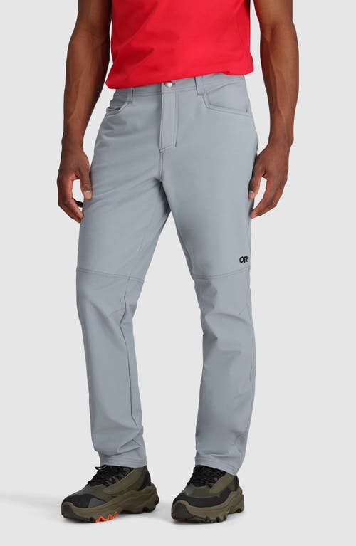 Shop Outdoor Research Fleece Lined Pants In Slate