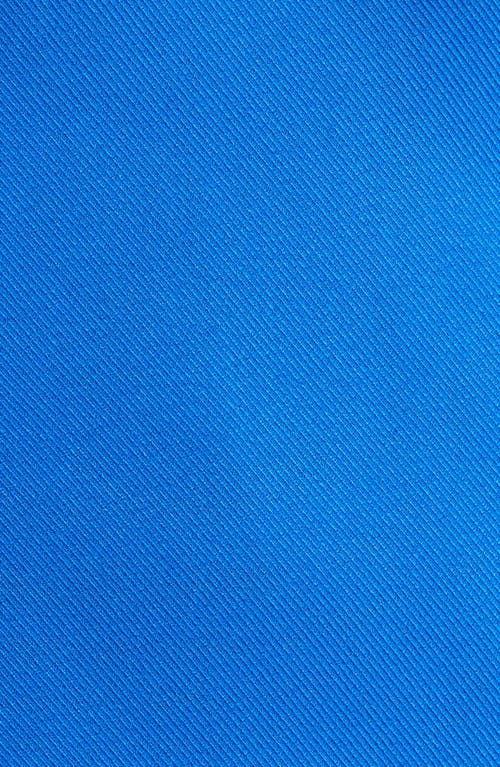 Tahari Asl Faux Double Breasted Twill Blazer In New Royal
