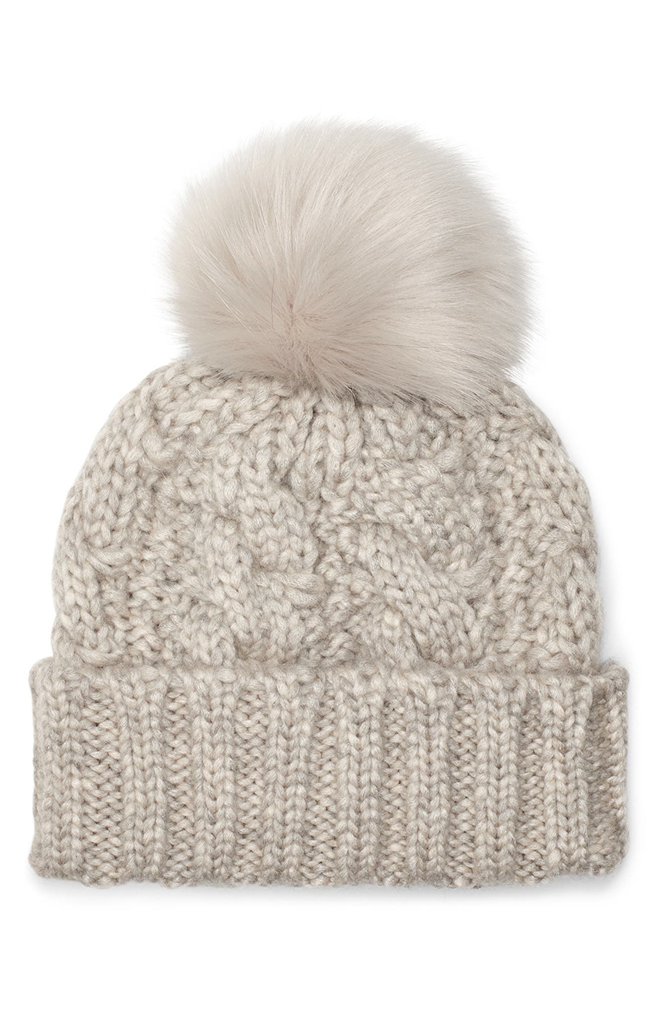 Makone Women Beanie Hat Winter Trendy Warm Soft Cap Slouch Thick Cable Knit Hat
