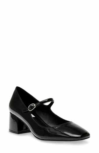 Marc Fisher Ltd. Women's Nessily Square Toe Mary Jane Pumps - Black - Size 6