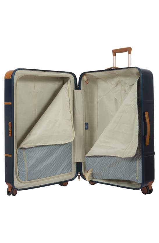 Shop Bric's Bellagio 2.0 32-inch Rolling Spinner Suitcase In Blue