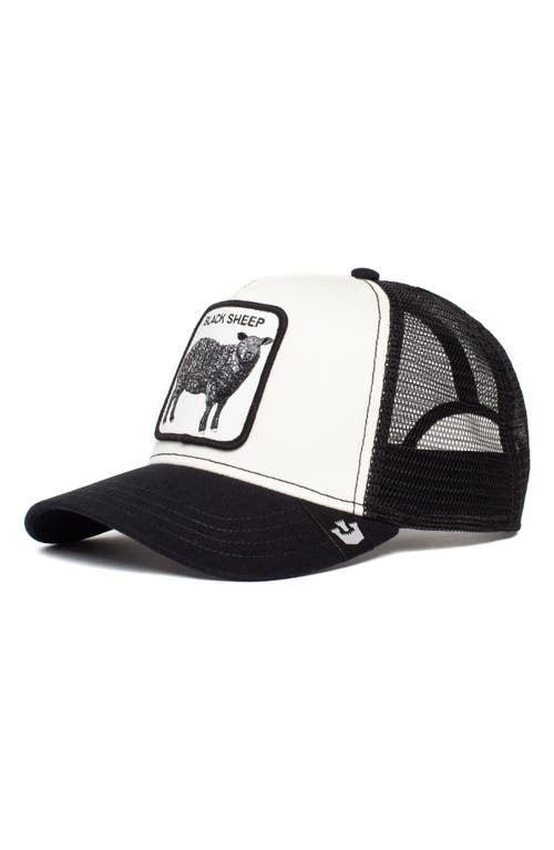 Shop Goorin Bros . The Black Sheep Patch Trucker Hat In White