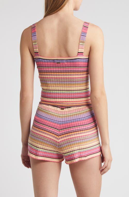 Rip Curl Palapa Sweater Camisole Pink Multi at Nordstrom,