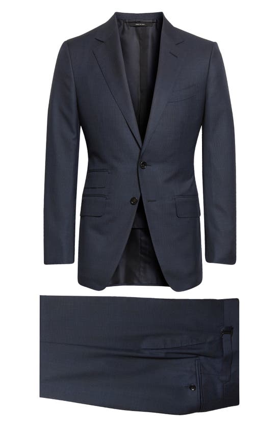 Tom Ford O'connor Glen Plaid Super 130s Mouliné Wool Suit In Combo Blue |  ModeSens