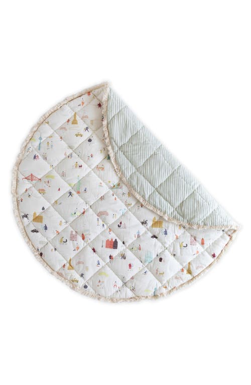 Pehr Celestial Quilted Play Mat in Explore The World at Nordstrom