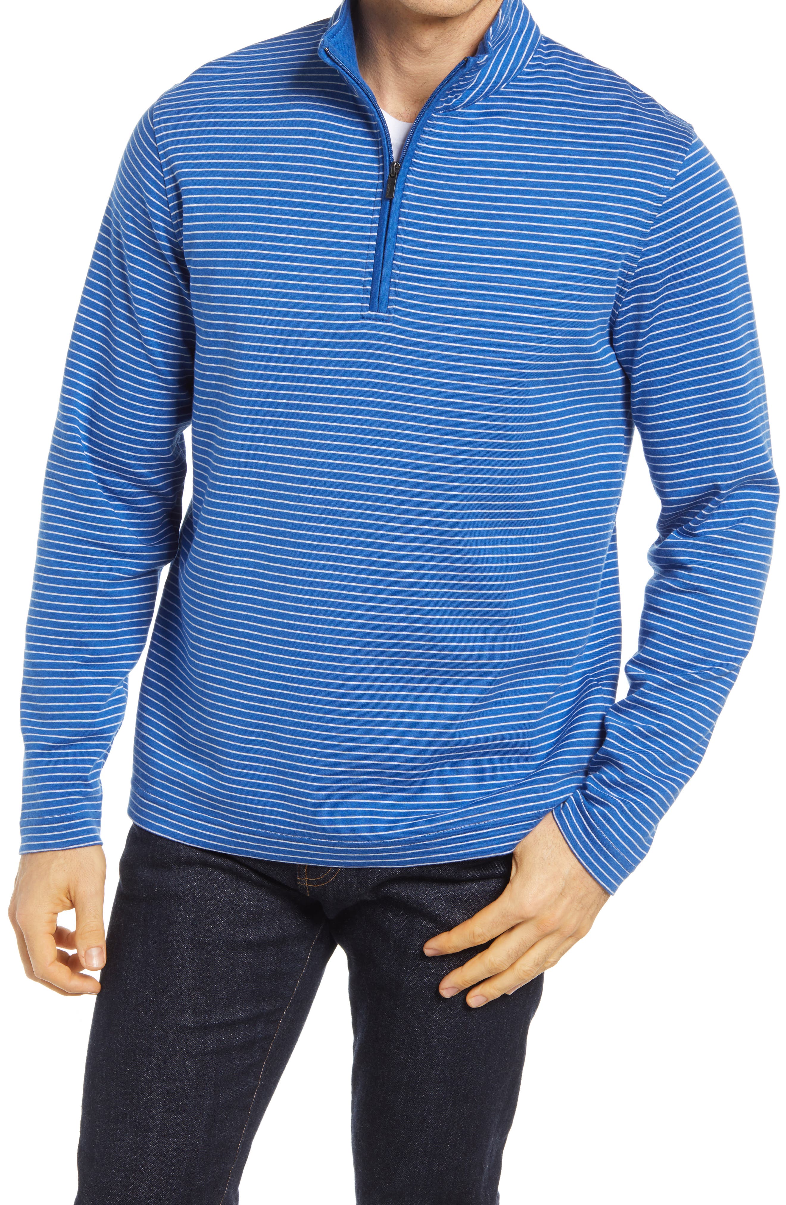 bugatchi quarter zip