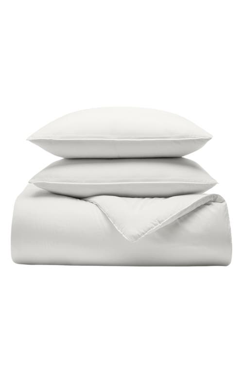 Boll & Branch Organic Cotton Comforter & Sham Set in White at Nordstrom