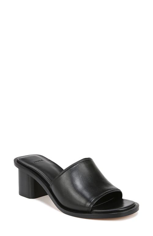 Donna Slide Sandal in Black