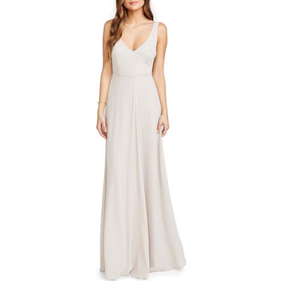 Show Me Your Mumu Jen Maxi Gown, Beige