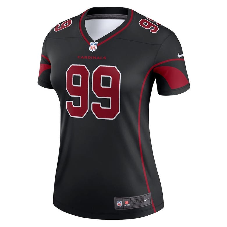 Nike Men's Nfl Arizona Cardinals (j.j. Watt) Game Football Jersey In Black