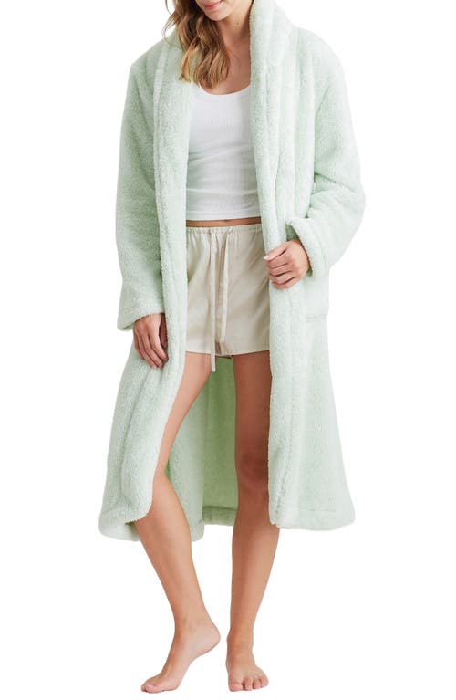 Papinelle Cosy Plush Robe Mint at Nordstrom,