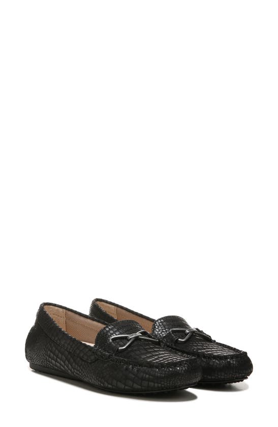 Shop Lifestride Turnpike Croc Embossed Loafer In Black