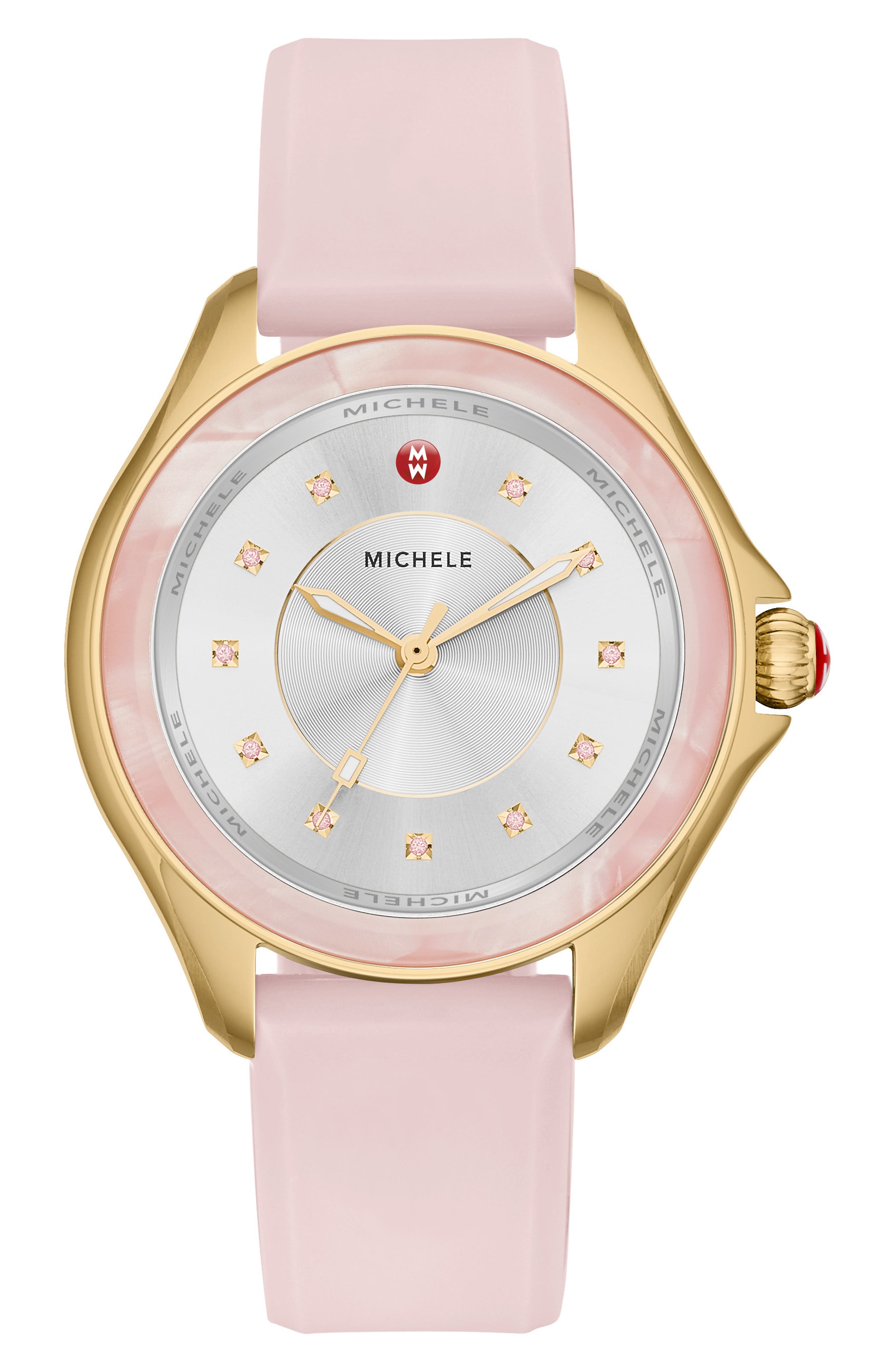 michele silicone watches