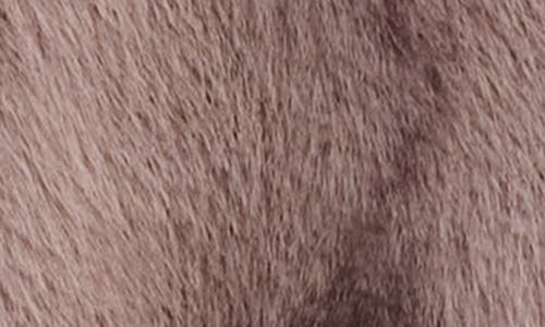 La Fiorentina Faux Fur Scarf In Brown