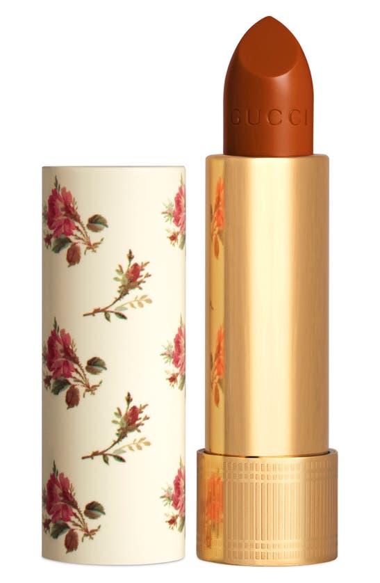 Click to view more detailed imagery on our partner's website Gucci Rouge A Levres Voile Sheer Lipstick In Brown