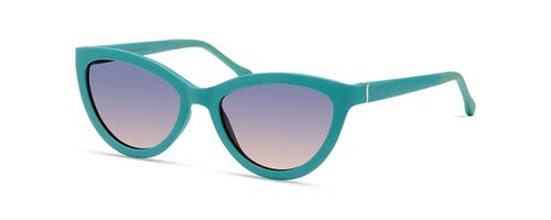 Eco Pearl Sunglasses In Aqua