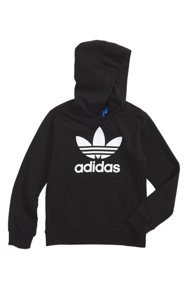 adidas Originals Trefoil Logo Hoodie (Big Girls) | Nordstrom