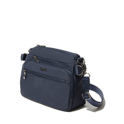 Baggallini Marais Crossbody Bag In French Navy Twill