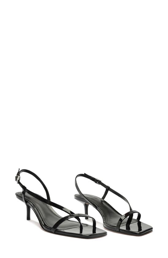 Schutz Women's Heloise Mid Stiletto Sandals In Black
