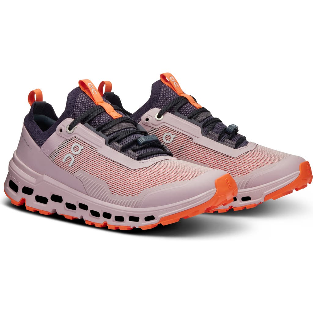 On Cloudultra 2 Trail Running Shoe In Mauve/flame