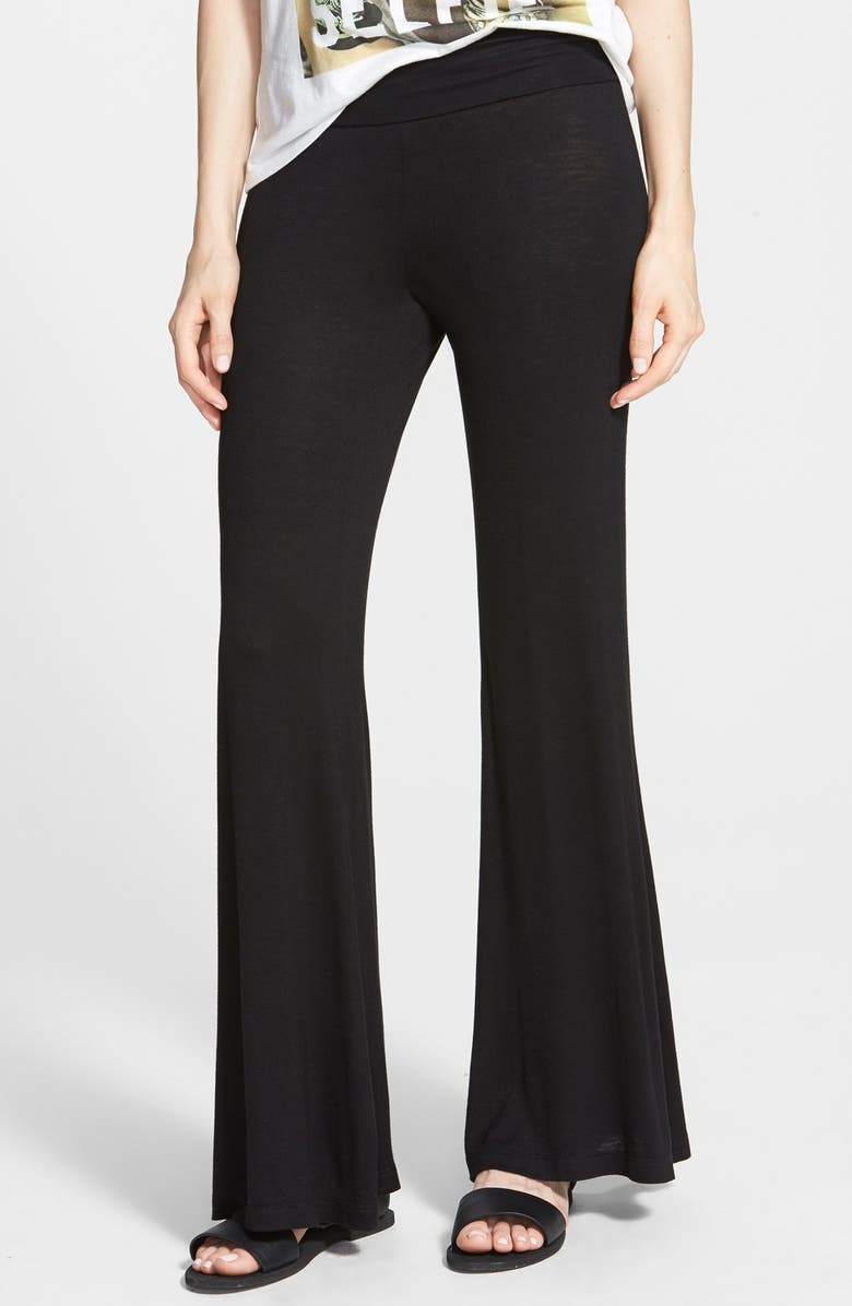 Lily White Foldover Knit Pants (Juniors) | Nordstrom