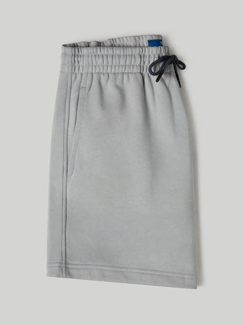 Robert Talbott Chandler French Terry Short In Light Gray