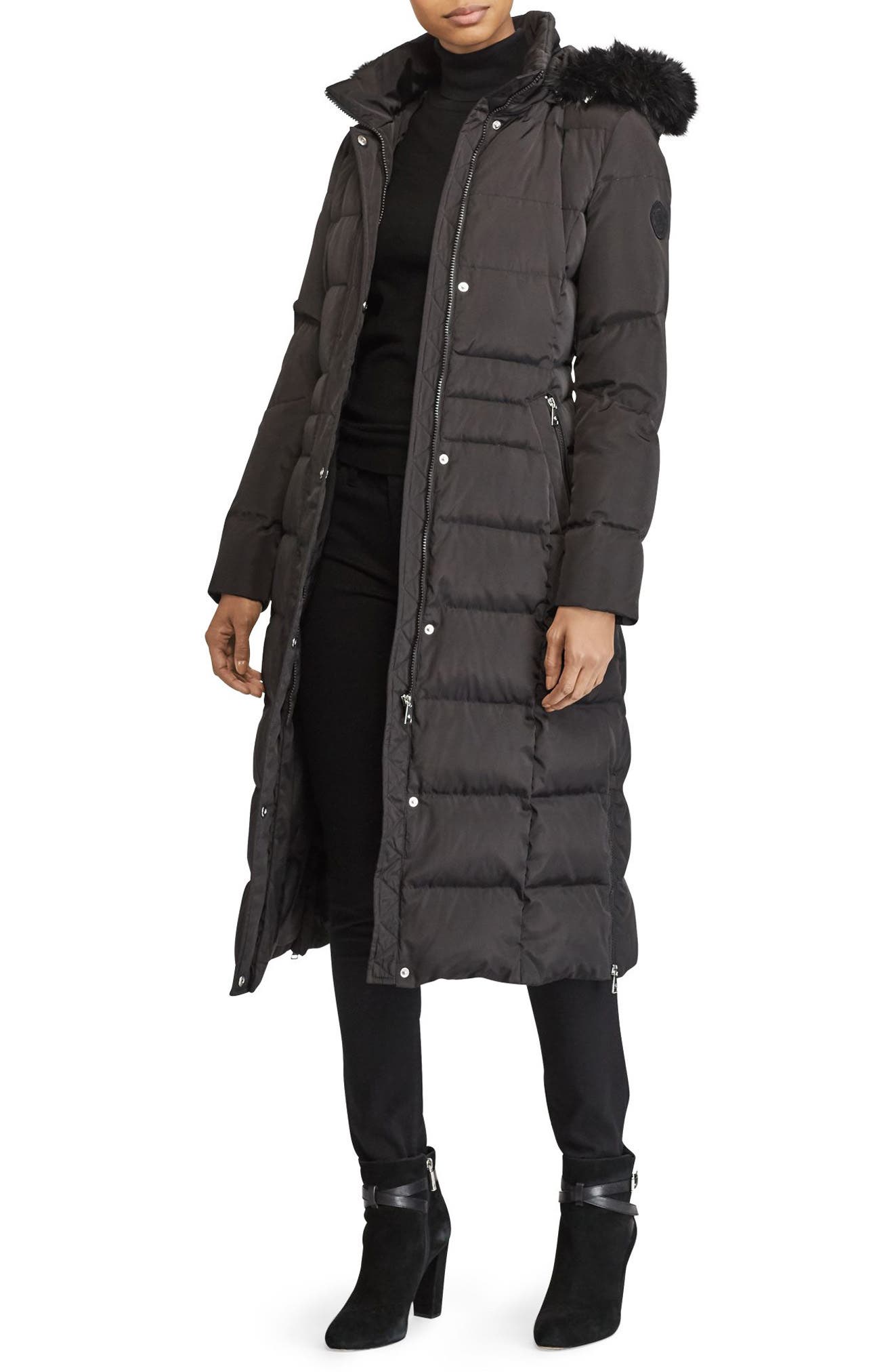 ralph lauren fur hood jacket