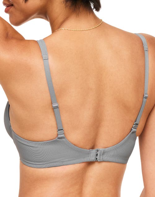 Shop Adore Me Ivy Unlined Triangle Bra In Dark Grey