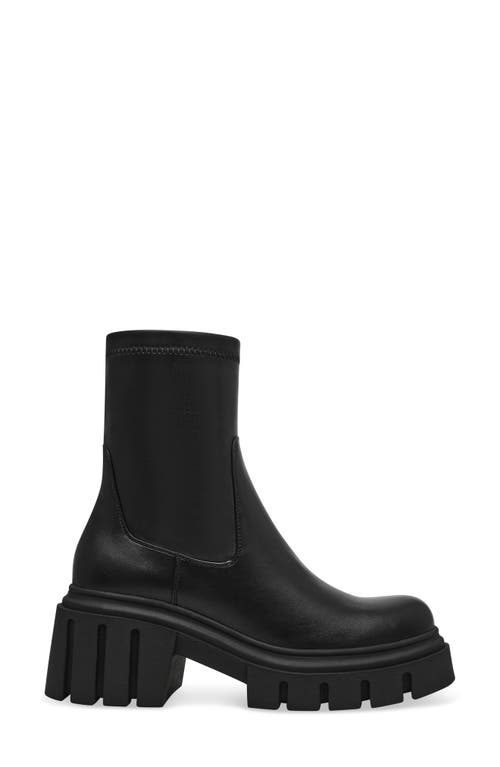 Shop Steve Madden Boomba Lug Sole Bootie In Black