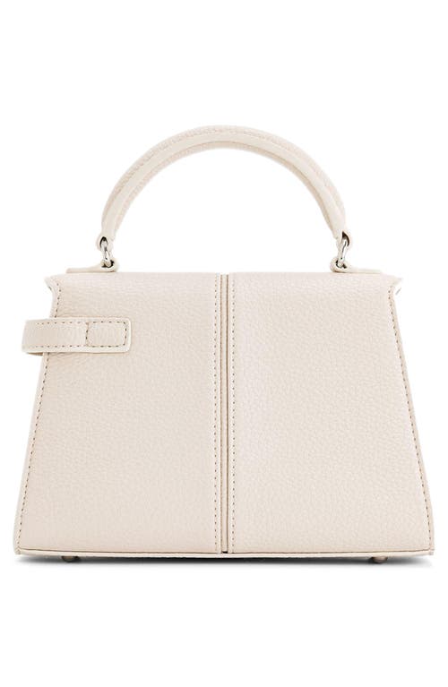 Jw Pei Elise Faux Leather Top Handle Bag In White
