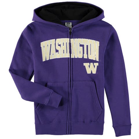 Youth Purple Baltimore Ravens Stadium Full-Zip Hoodie