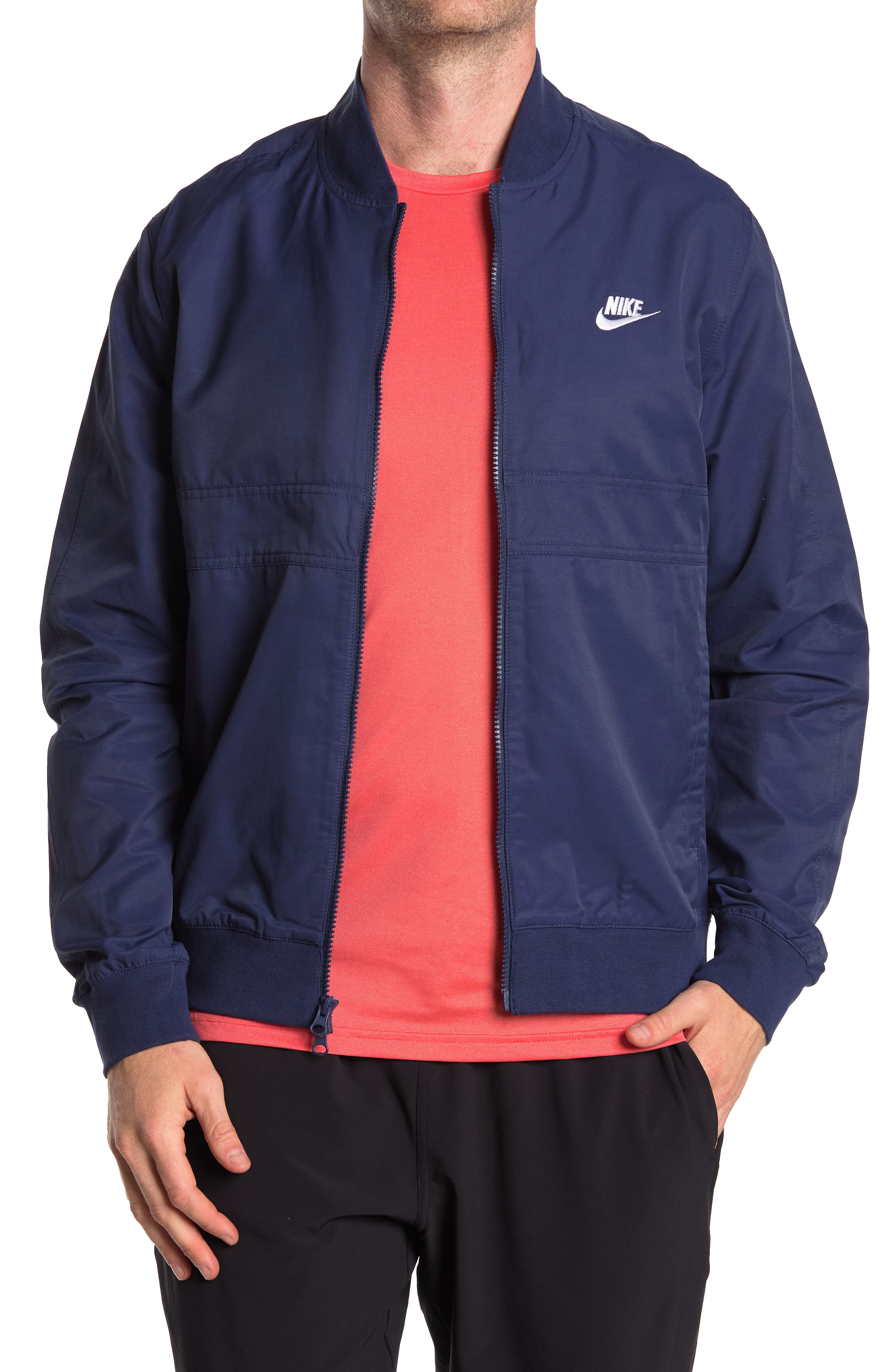 men's nike woven players jacket