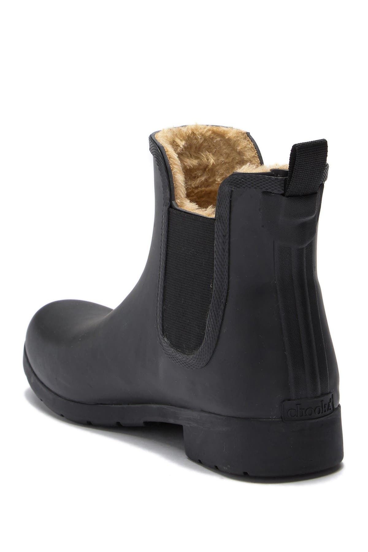 eastlake chelsea faux fur waterproof boot