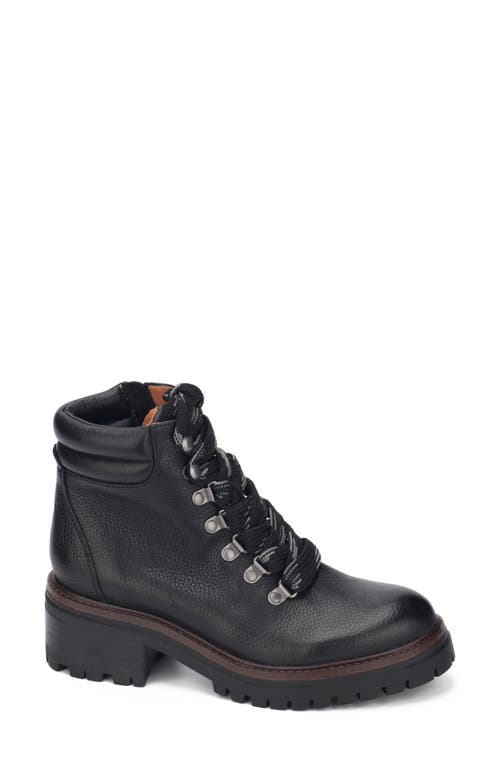 Gentle Souls Signature Brooklyn Lace-Up Boot in Black