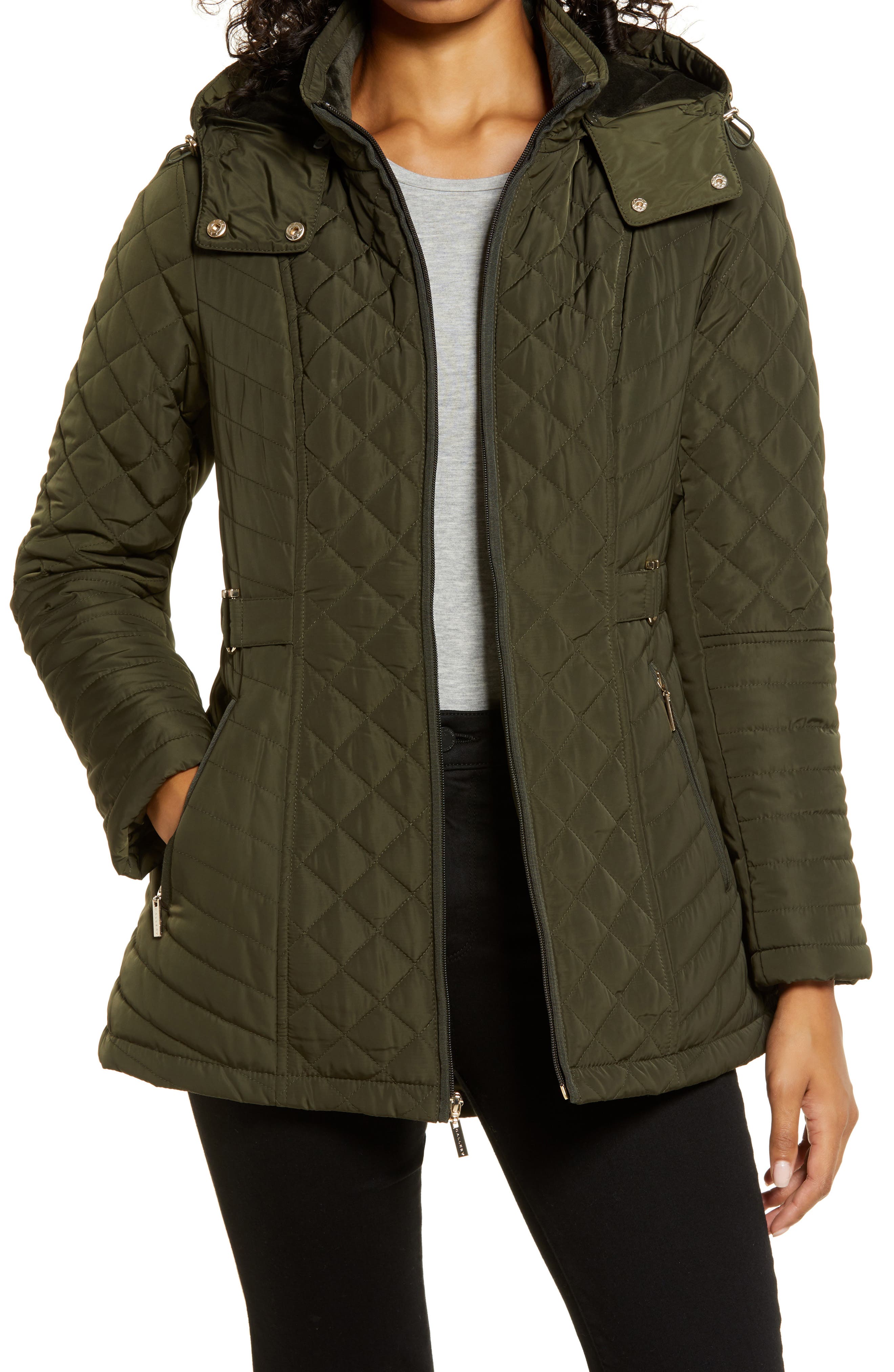 gallery quilted coat