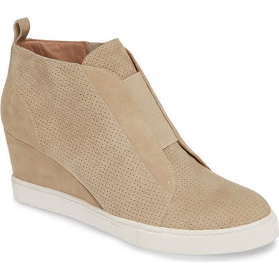 Linea Paolo Felicia Wedge Bootie, Beige