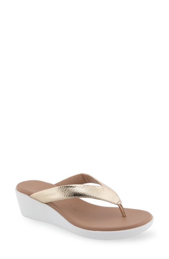 AEROSOLES AEROSOLES ISHA WEDGE FLIP FLOP SANDAL