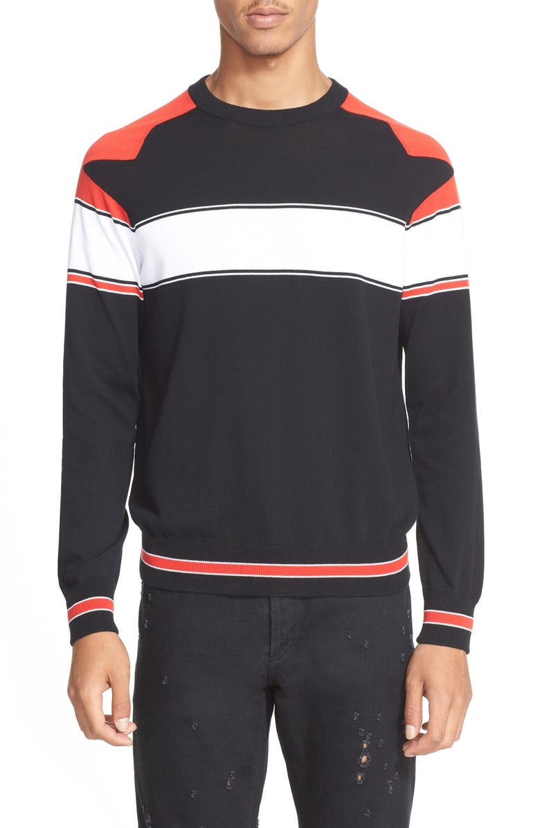 Givenchy Stripe Raglan Sleeve Sweater | Nordstrom