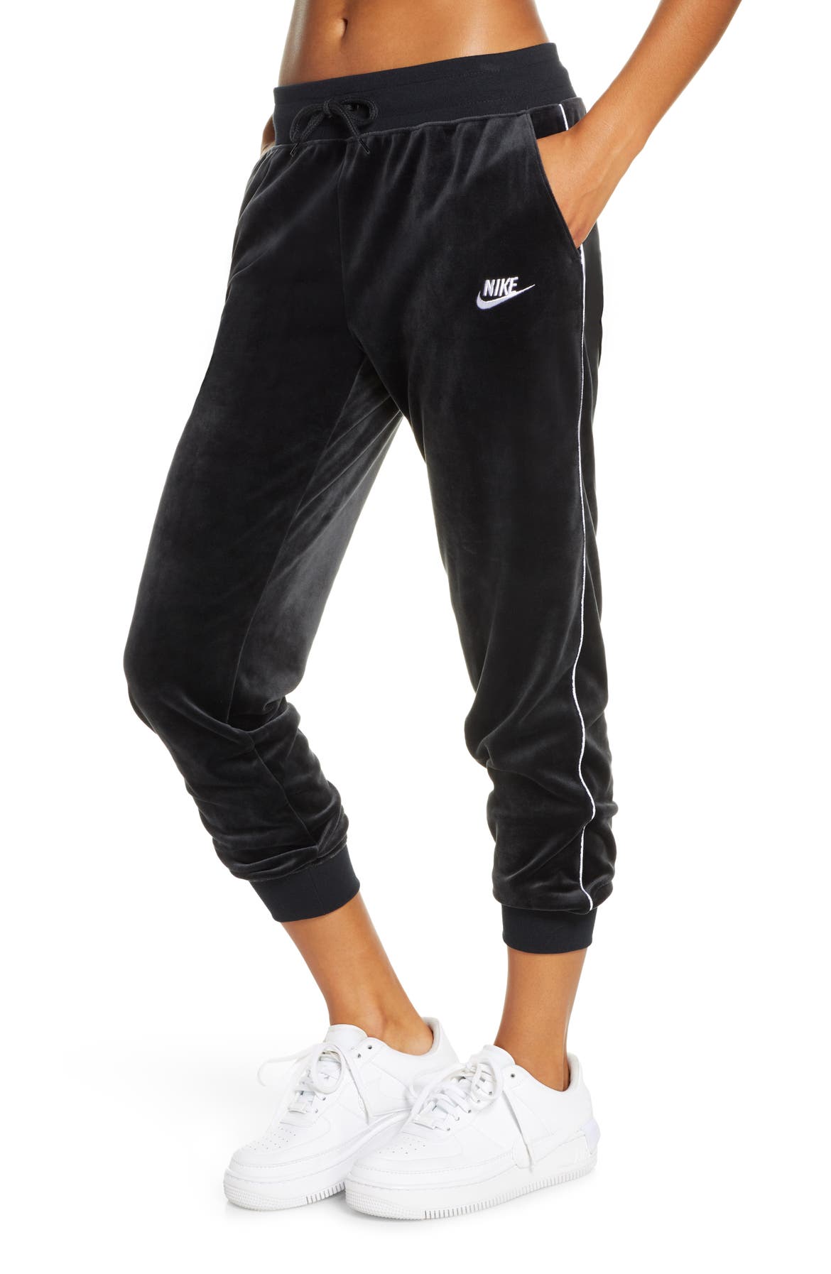 Nike Sportswear Heritage Velour Jogger Pants | Nordstrom